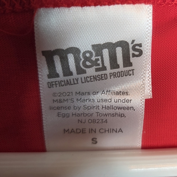 Spirit Halloween Red M&M Women's Costume Small - Picture 4 of 7